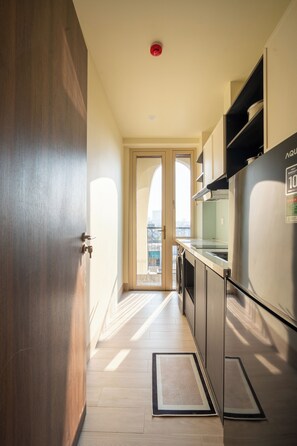 Family Apartment, 1 Bedroom, City View | Private kitchen | Mini-fridge - Weal Apartment (DANANG)