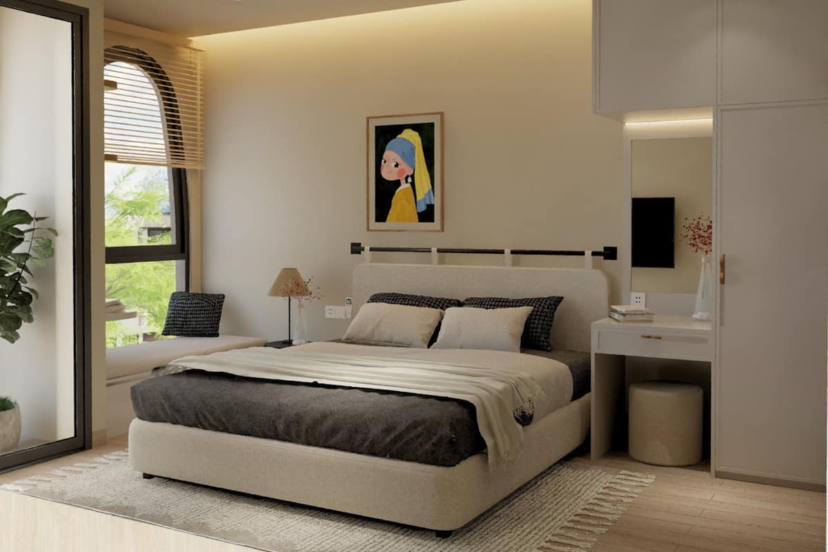 公寓, 露台, 城市景