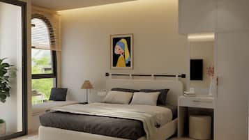 Apartment, Balcony, City View