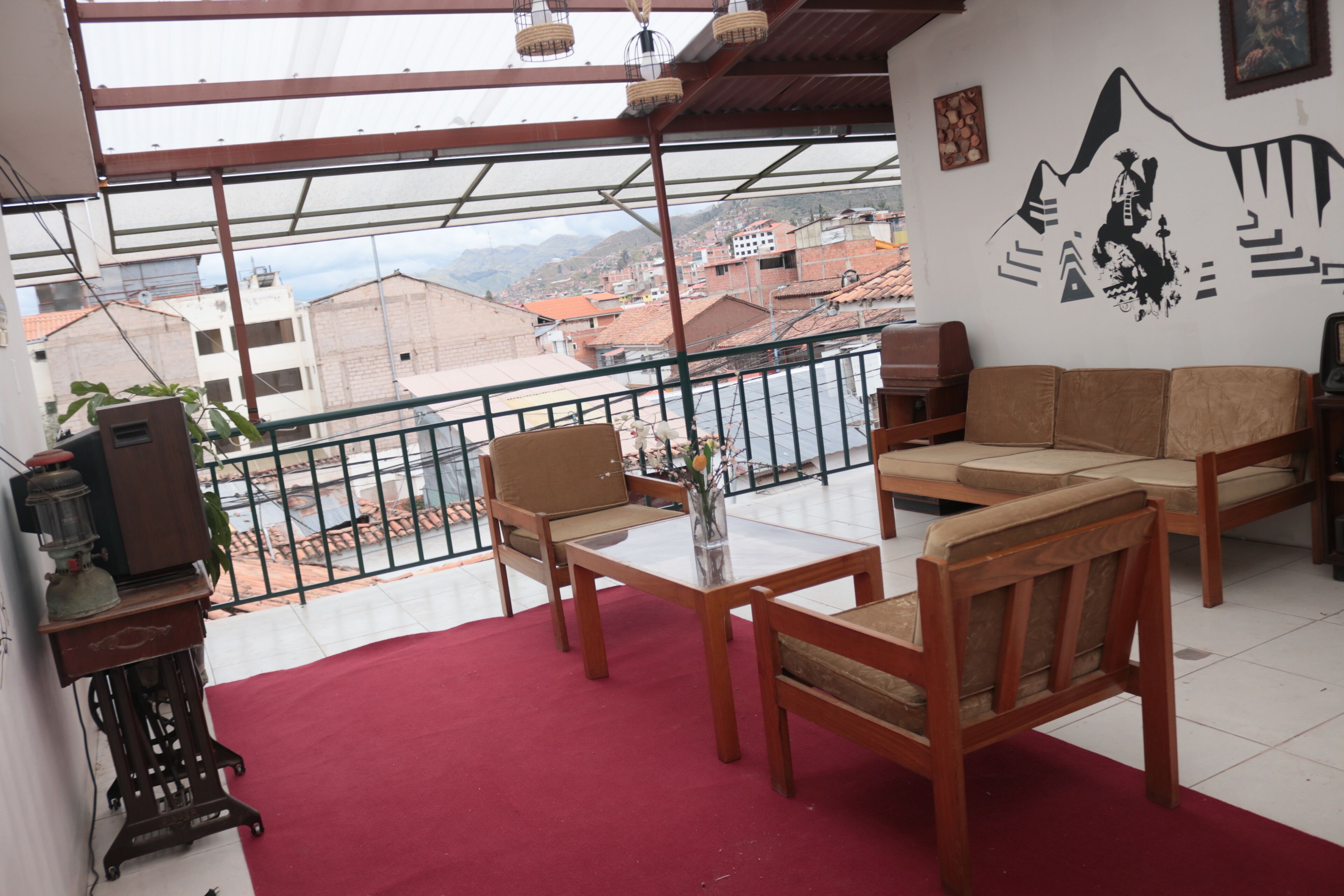 Enceinte de l’hébergement