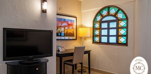 Habitación Confort, vistas a la ciudad | Zona de estar