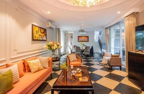 Deluxe Villa | Living area - ELIVAAS Prive Suntuarios Ikkebana 4 BHK  (Assagao)