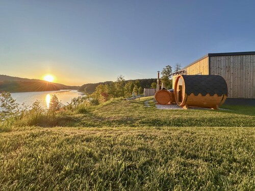 Feriendorf Seeblick - Chalet mit Sauna & HotTub