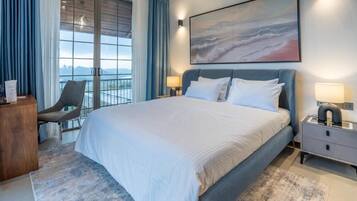 Deluxe tweepersoonskamer, balkon