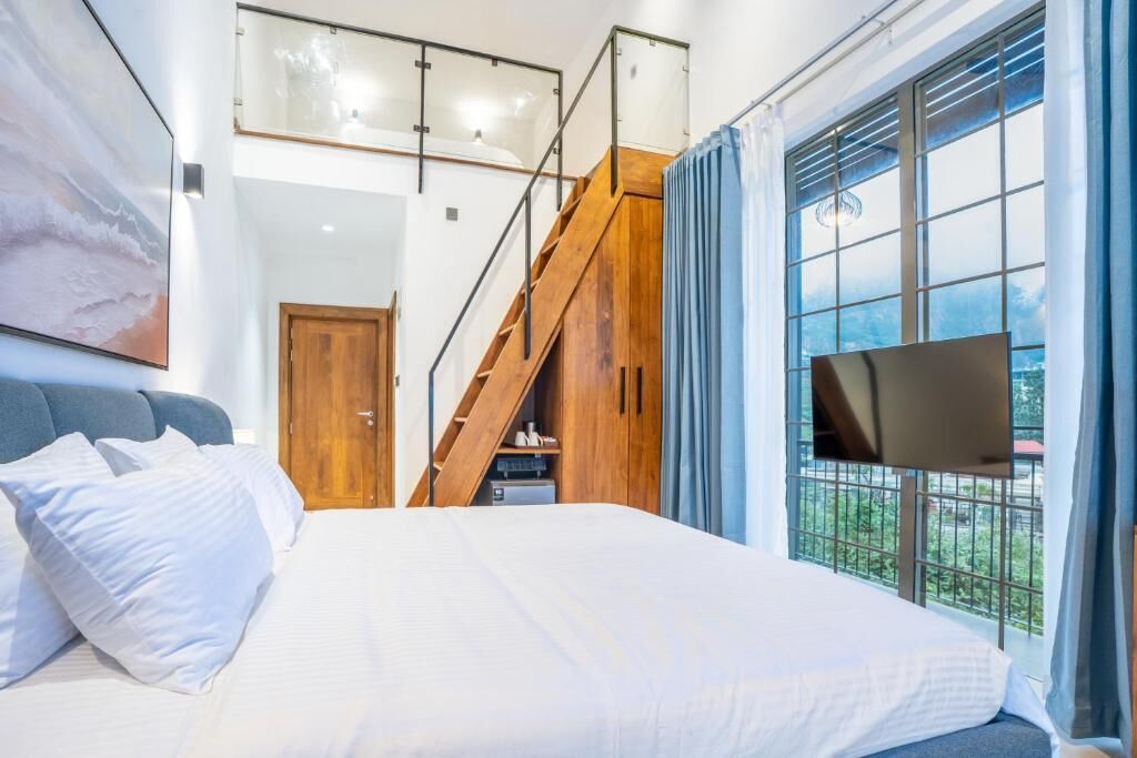 Habitación cuádruple de lujo, vistas al lago | Wifi gratis