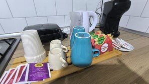 Coffee and/or coffee maker - In the center, whole detached house with living kitchen and inner courtyard (Brindisi)