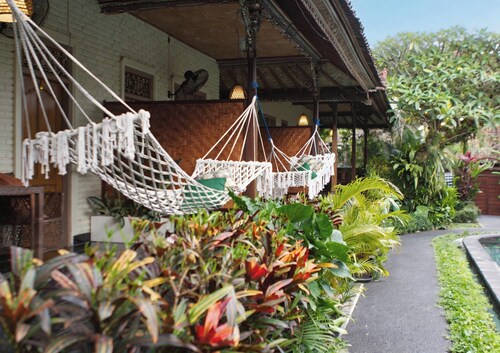 a traditional old-style Balinese homestay in the centre of Ubud