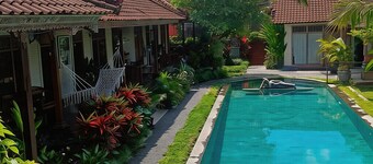 a traditional old-style Balinese homestay in the centre of Ubud