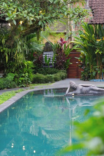 a traditional old-style Balinese homestay in the centre of Ubud