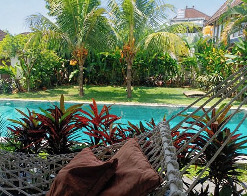 a traditional old-style Balinese homestay in the centre of Ubud