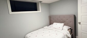 Prime Location 2 bedroom Basement Suite ideal for families and groups.