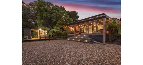 A unique property that features beautiful cabins, a short walk to the beach