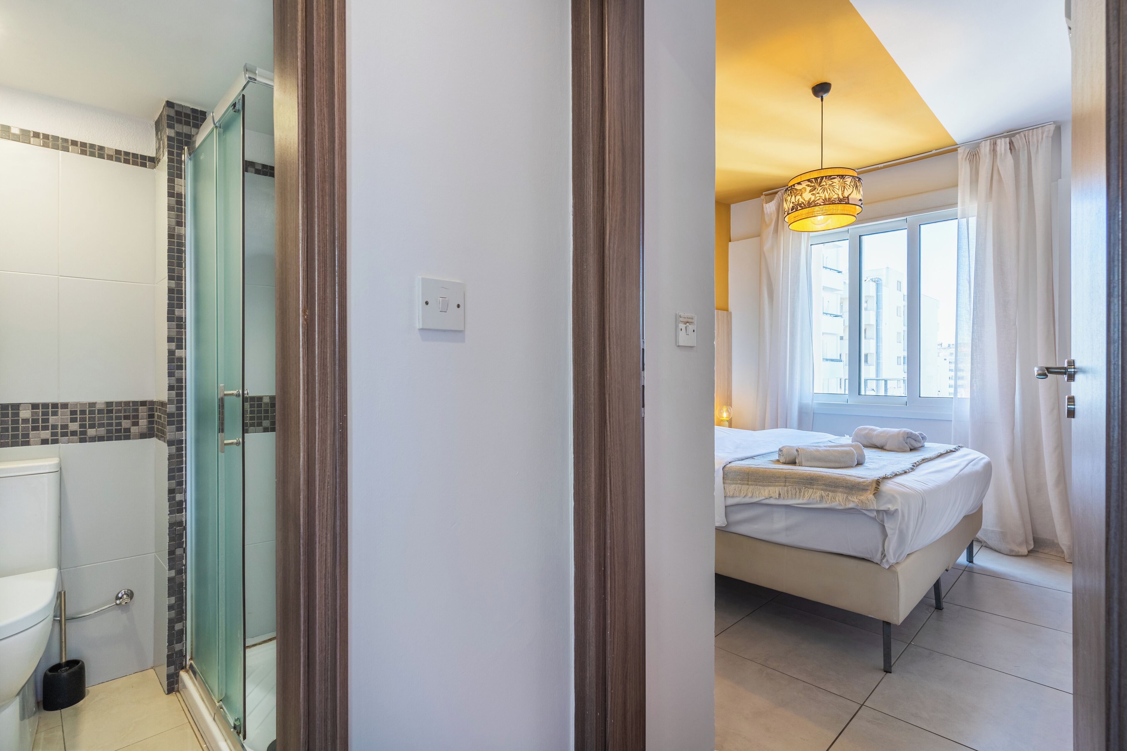 Apartment, 1 Double Bed with Sofa bed, Kitchenette, Sea View | View from room