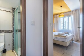 Apartment, 1 Double Bed with Sofa bed, Kitchenette, Sea View | View from room - Made with love 1-BR By Finikoudes Beach (Larnaca)