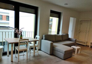 Living area - Stylish Apartment at Luxembourg Gare (Luxembourg)