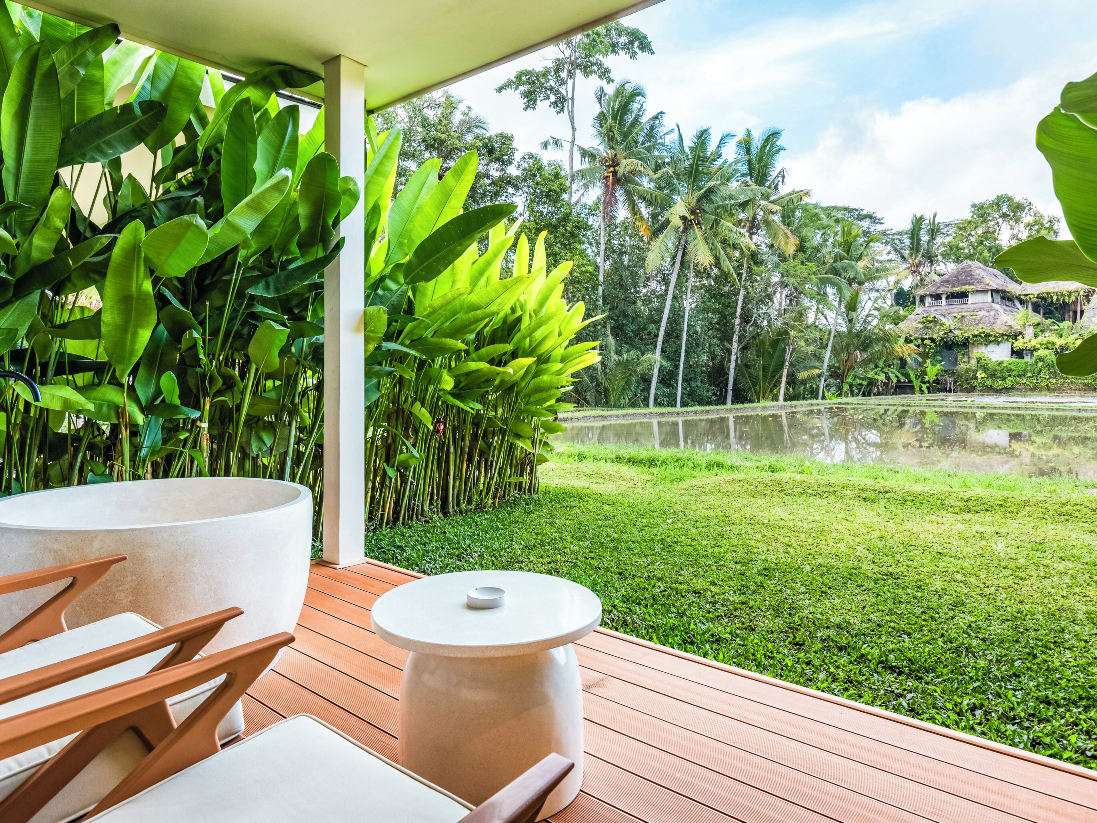 Premier Room, 1 King Bed, Resort View, Garden Area | View from room
