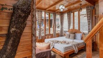 Maisonnette, uitzicht op bergen