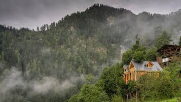 Maisonette, Bergblick | Blick auf die Berge