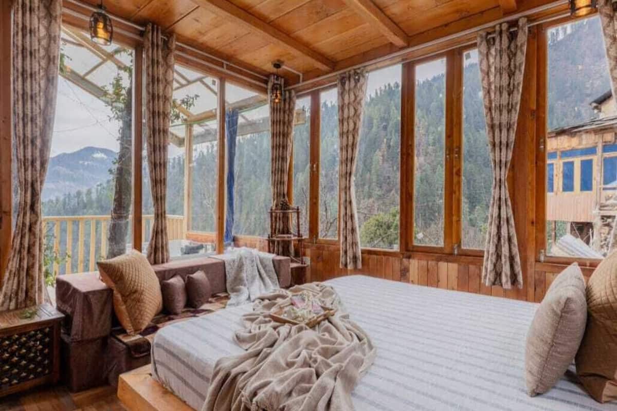 複式房屋, 山景