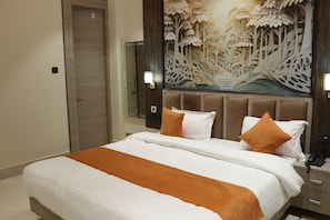 Deluxe Room, City View | Memory foam beds, desk, laptop workspace, free WiFi - Hotel Green Palace (Prayagraj)