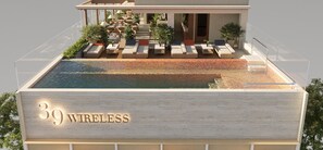 Rooftop pool - 39 Wireless Hotel (Bangkok)
