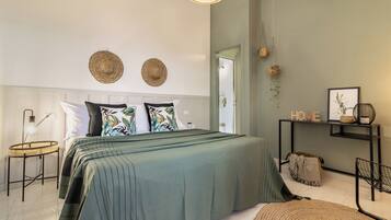 Appartement, balkon, uitzicht op tuin