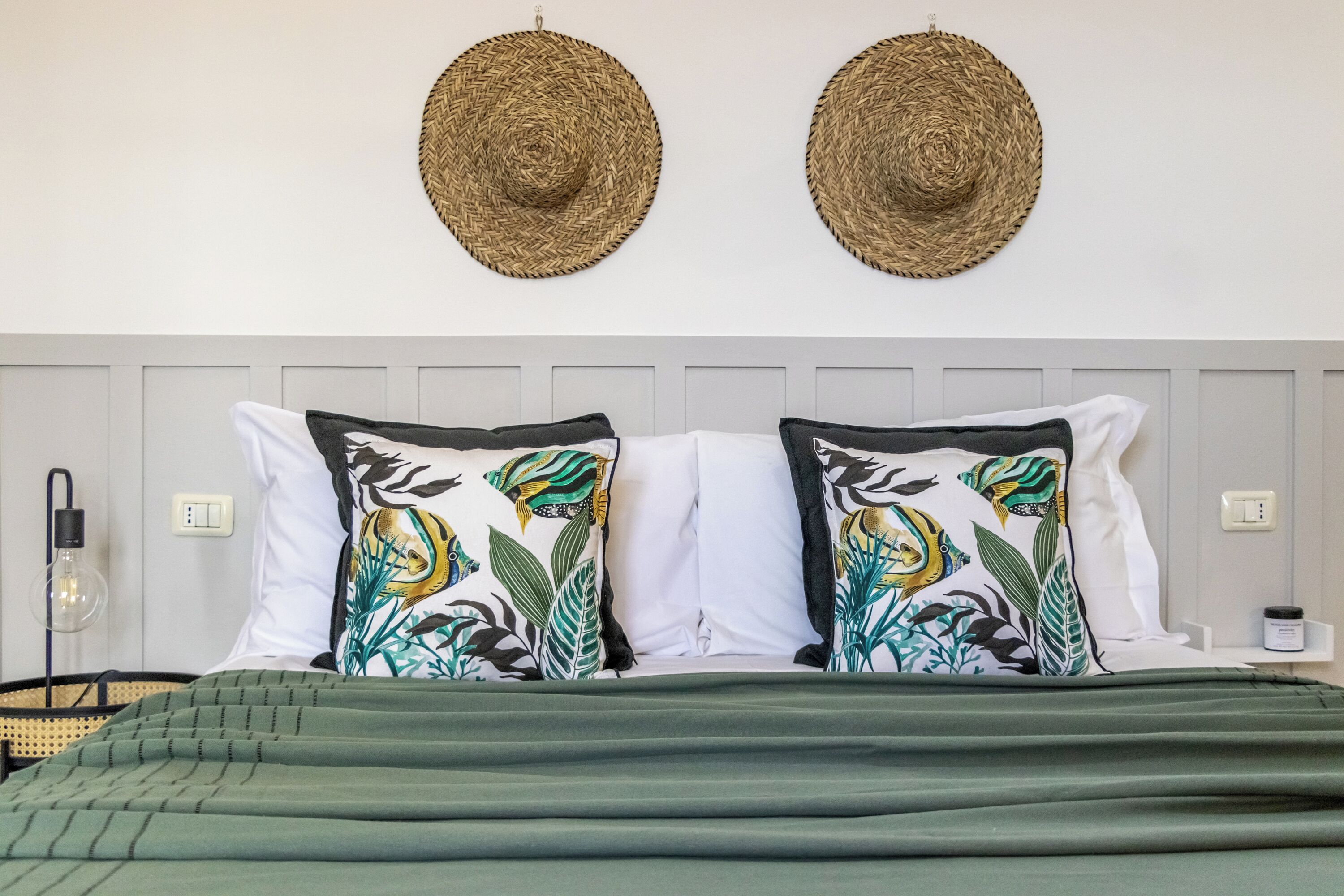 Appartement, balcon, vue jardin