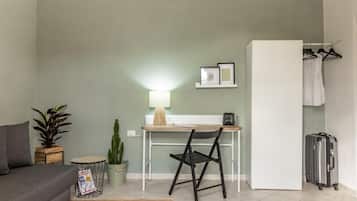 Apartment, Balkon, Gartenblick | Wohnbereich