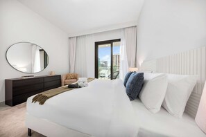 2 bedrooms, iron/ironing board, WiFi, bed sheets - Free housekeeping visits during your stay - StayShort - Stunning 2 Bed in Mina Rashid that Sleeps 3! (Mina Rashid)