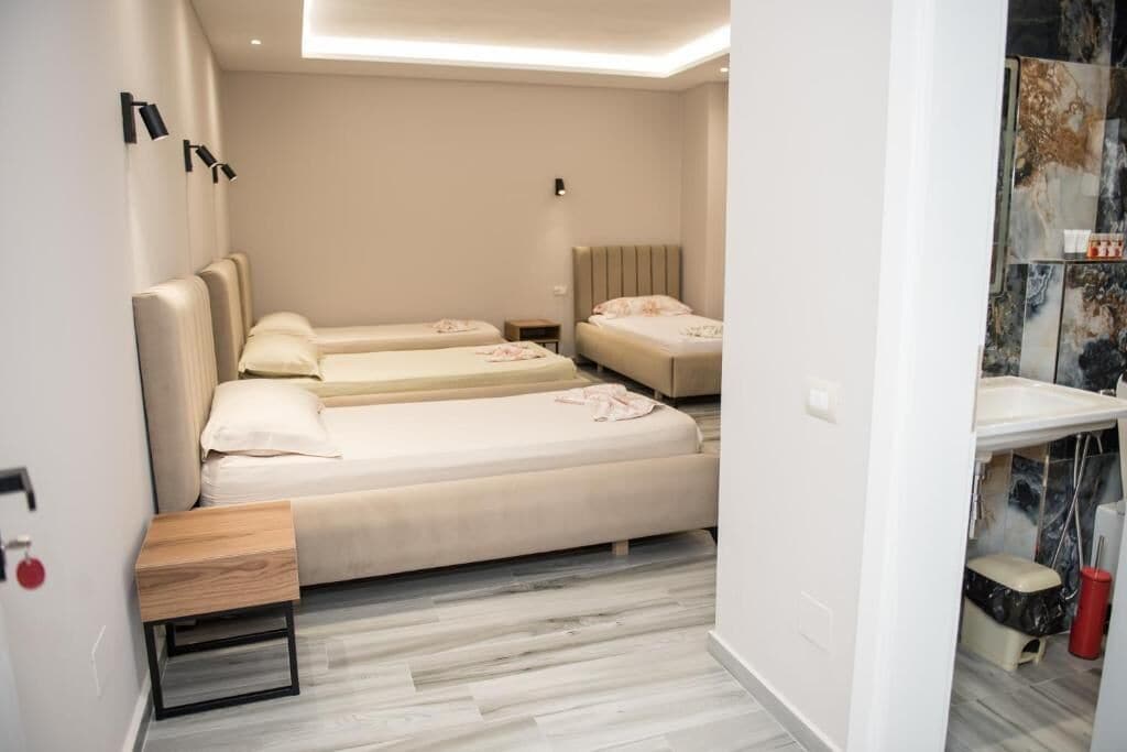 Chambre Quadruple, balcon