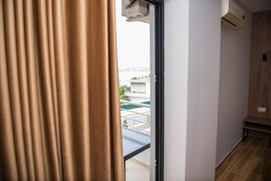 Deluxe-Doppelzimmer, Balkon | Innenbereich