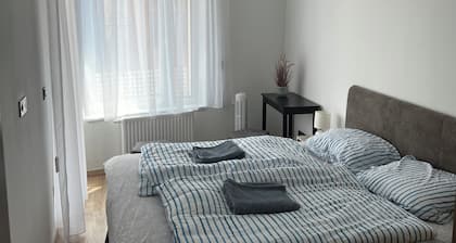 Luxury 2-bedroom 2-bathroom condo with balcony street view