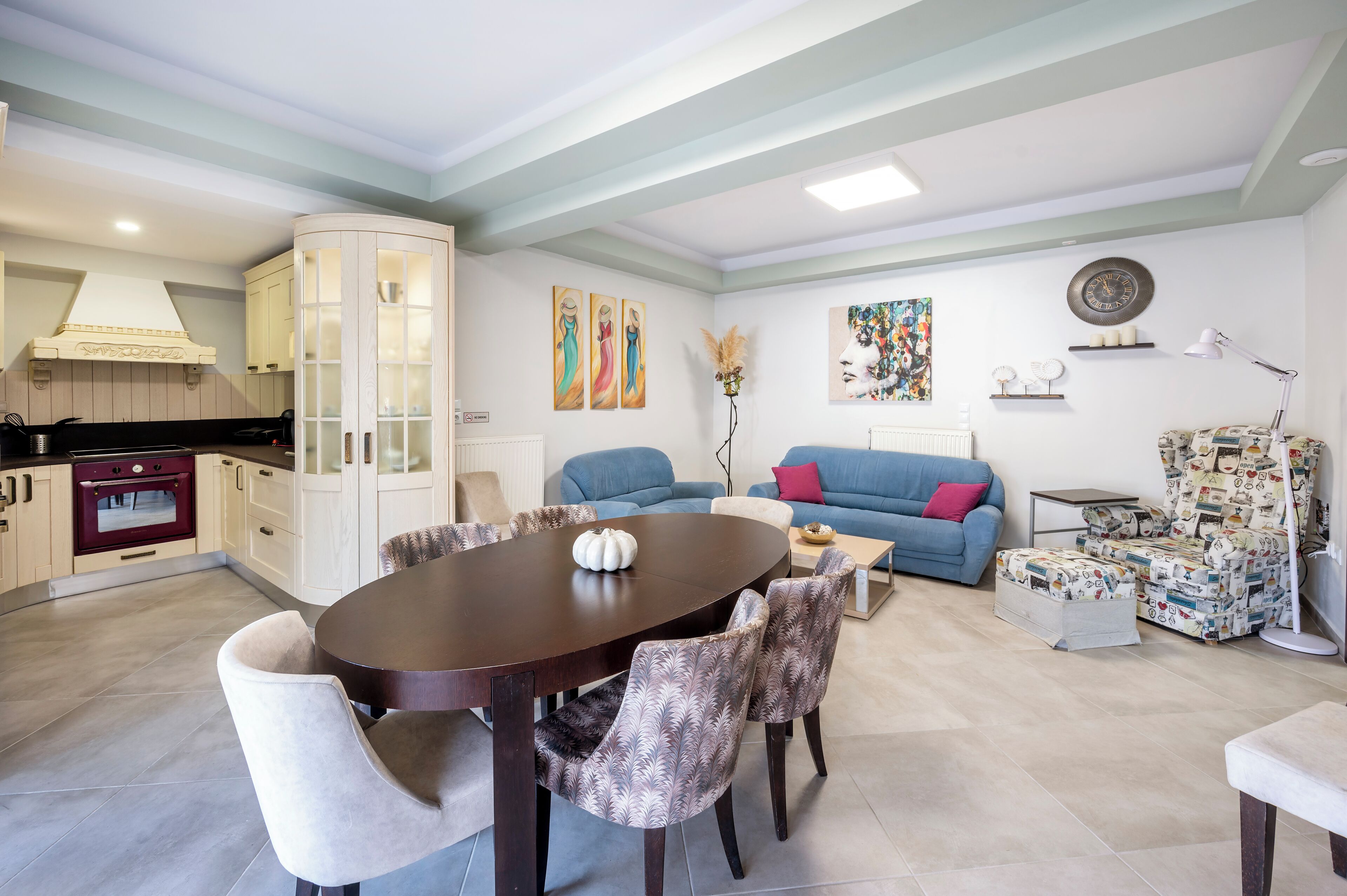 Lägenhet Deluxe - balkong - utsikt mot bergen | Interiör