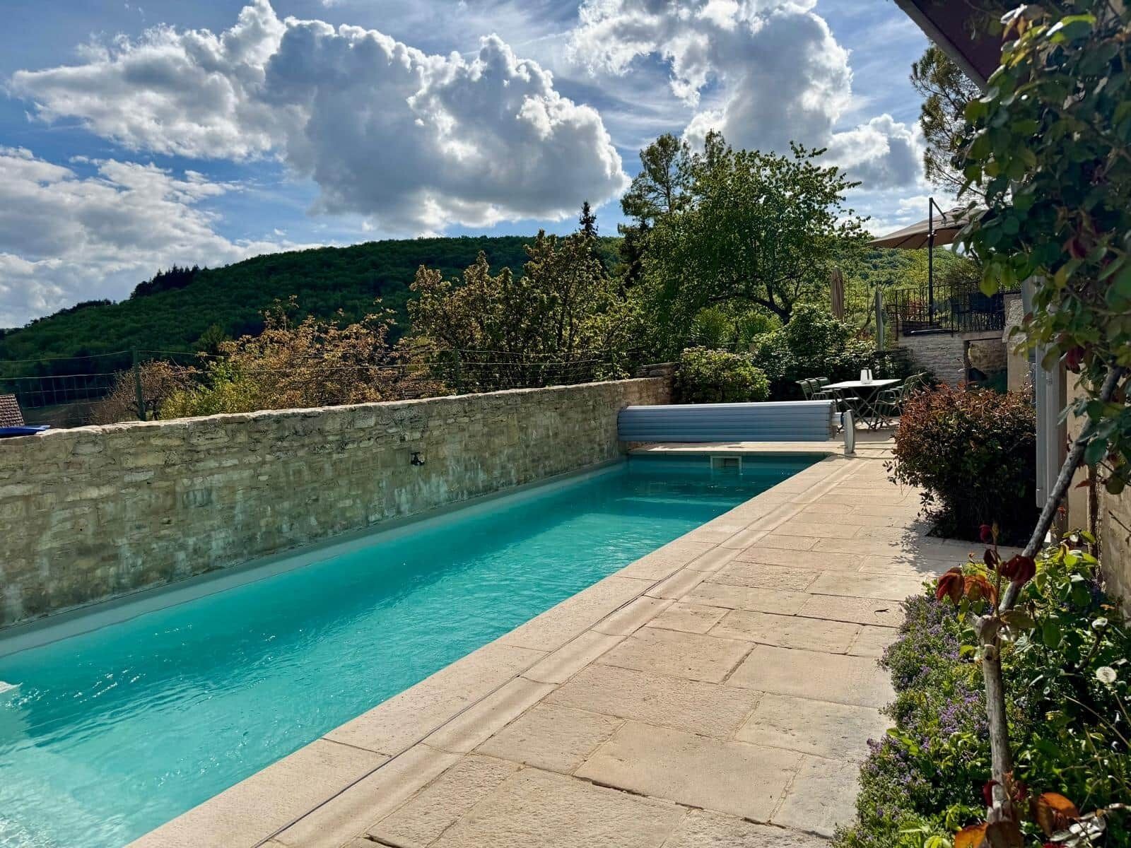 Udendørs pool, opvarmet pool
