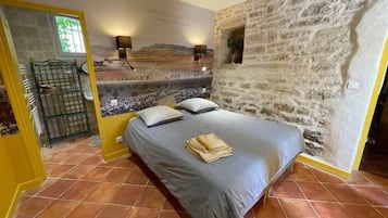 4 chambres, fer et planche Ă repasser, Wi-Fi gratuit, draps fournis