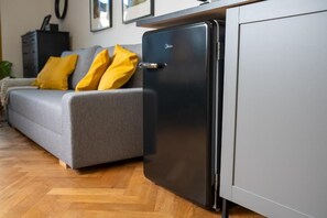 Deluxe Apartment - Kitchenette, Private Bathroom | Área de estar