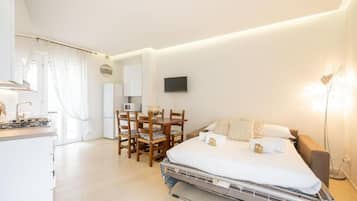 Appartement Deluxe, vue cour intérieure