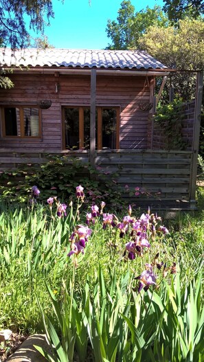 Exterior detail - Chalet Jardin Africa (Saint-Remèze)