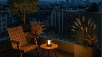 Dobbeltrom – basic | Overnattingsstedets uteområder