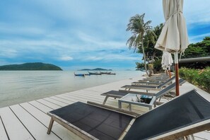Terrace/patio - Beachfront Stay Walk to Beach • Gym • Pool C273 (Rawai)