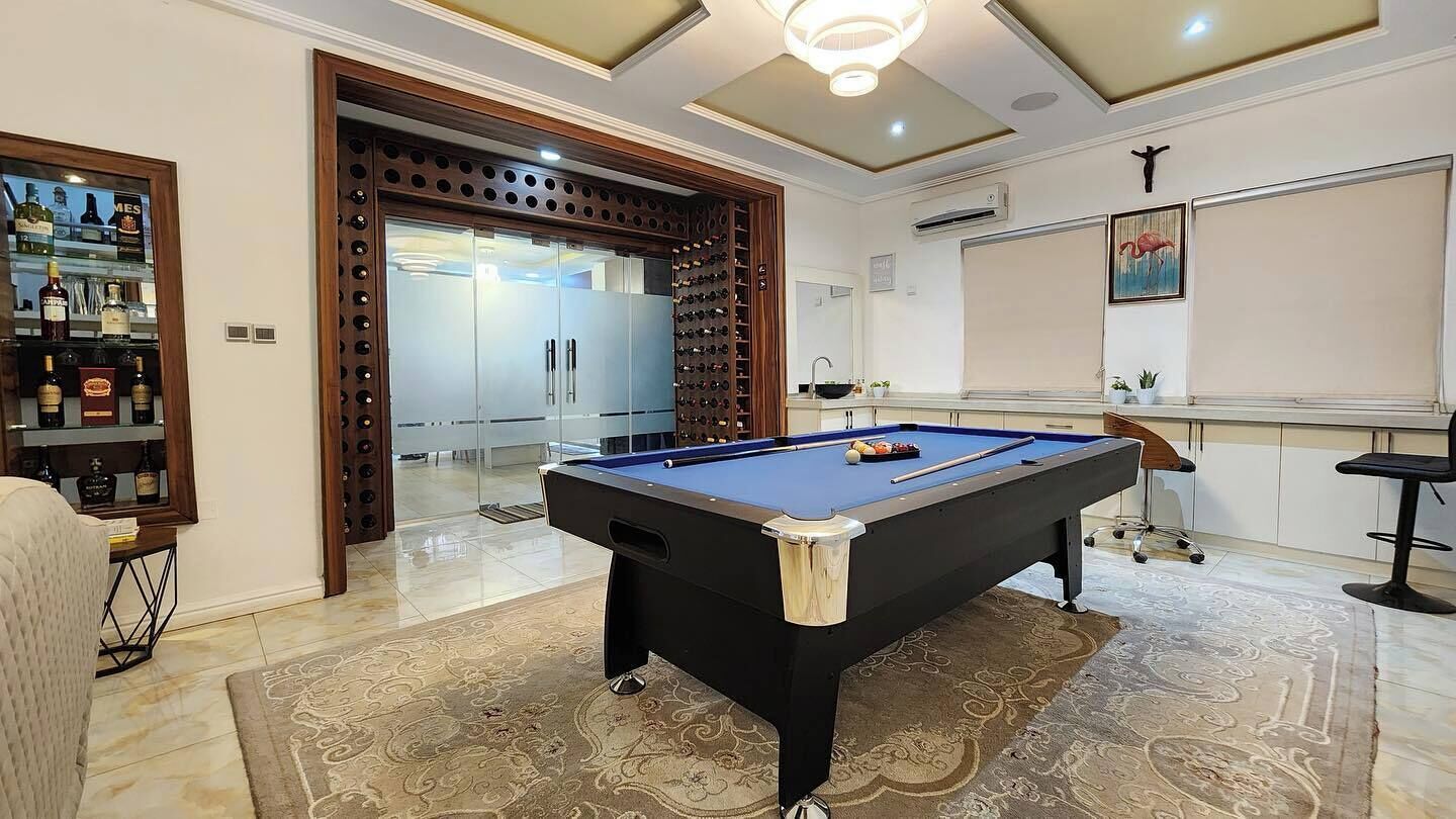 Deluxe Apartment, Balcony, City View | Games room