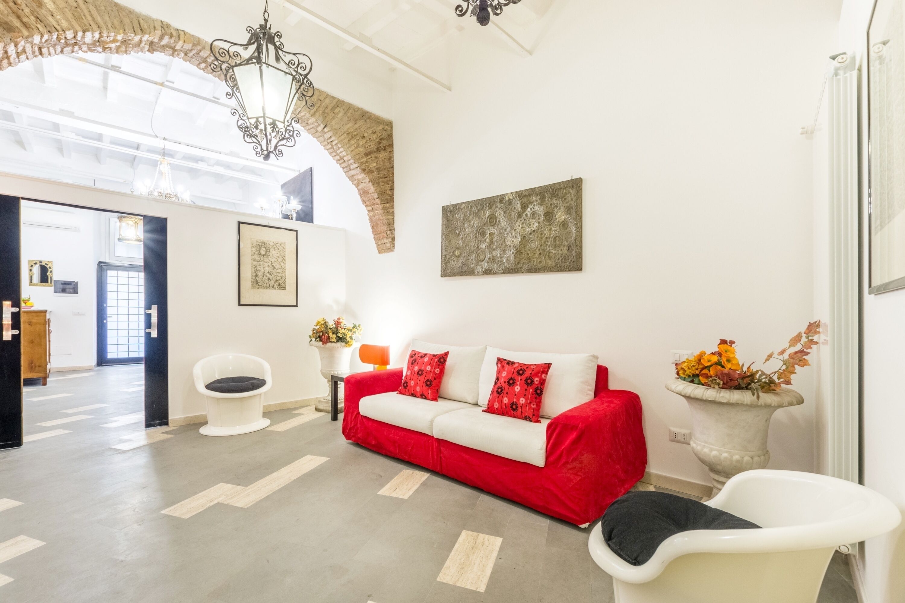 Apartamento conforto, 2 quartos | Área de estar