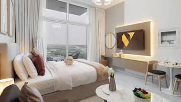 Appartamento Luxury, balcone, vista città