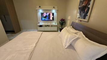 Comfort-Apartment, Balkon, Stadtblick