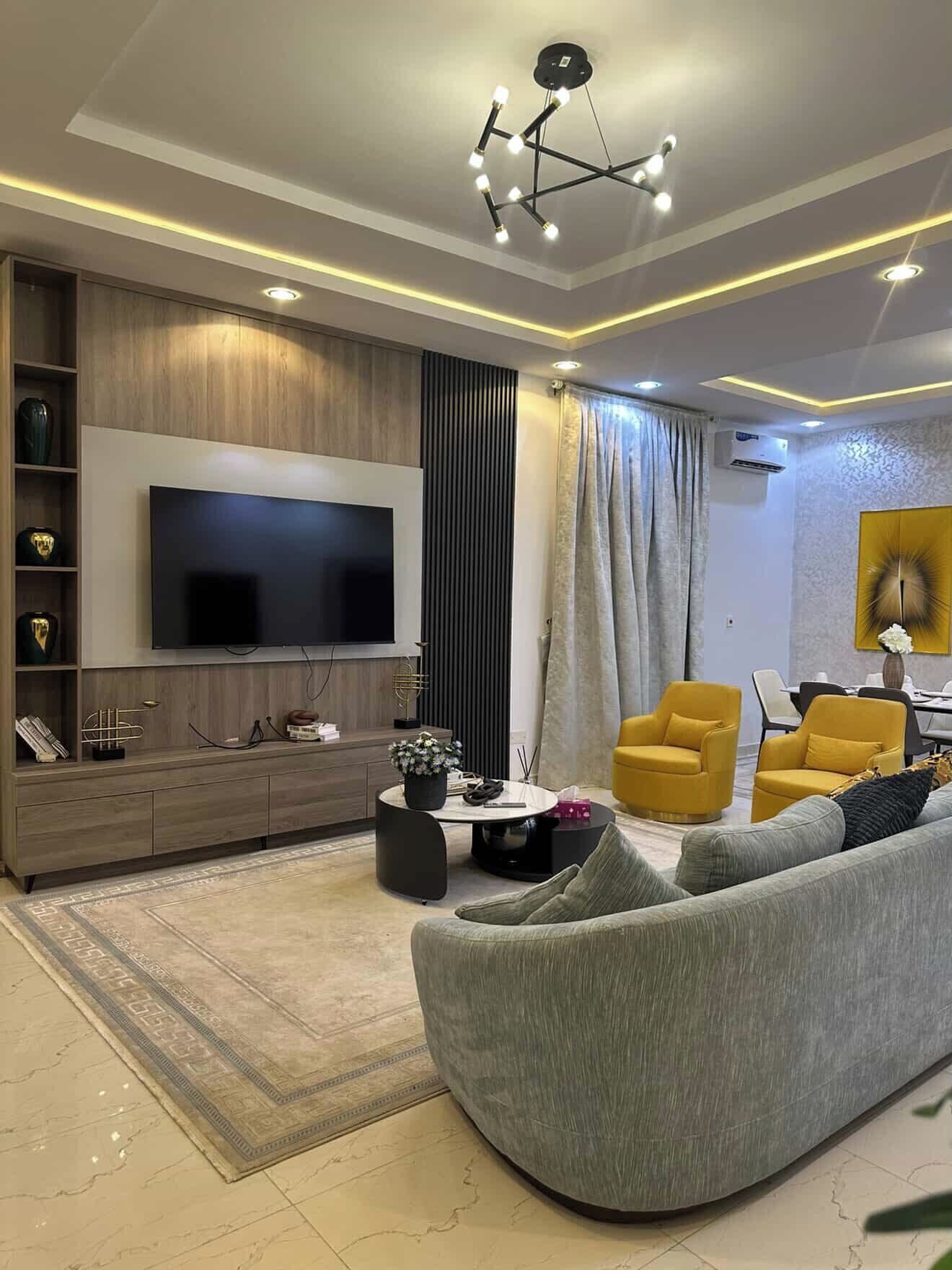 Área de sala de estar