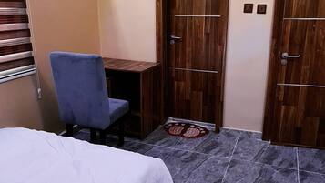 Familienapartment, Balkon, Stadtblick