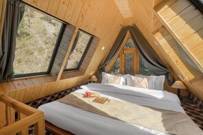 Premium Room, Garden View | Blackout curtains, soundproofing, iron/ironing board, free WiFi - The Bagh Kufri (Theog)