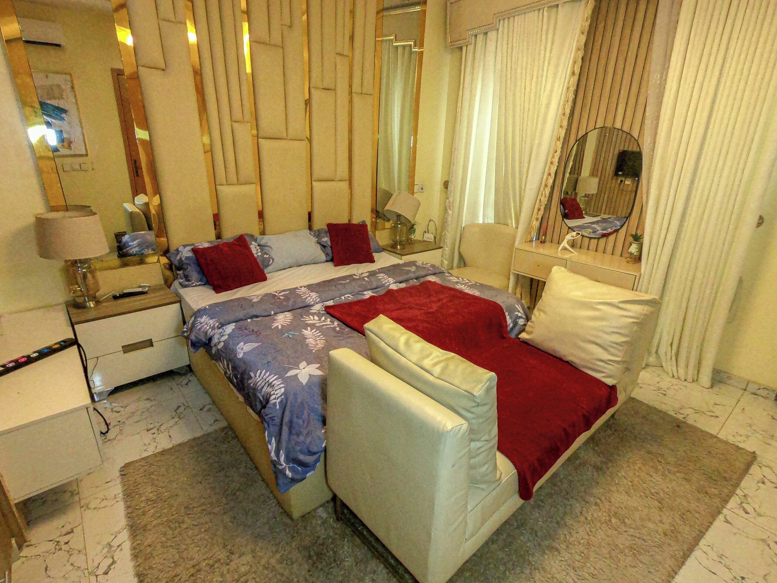 Deluxe-Apartment, Balkon, Stadtblick