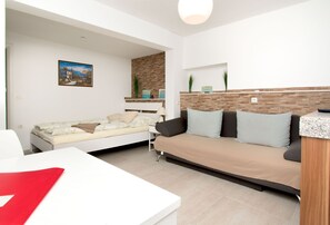 Studio (A1) | Living room - Apartment Golden Blue sea (Seget)
