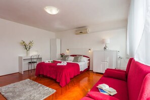Apartment (A1) | Zimmersafe, Bügeleisen/Bügelbrett, kostenloses WLAN